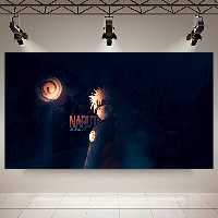تابلو بوم طرح انیمه ناروتو مدل Naruto Uzumaki کد AR3033