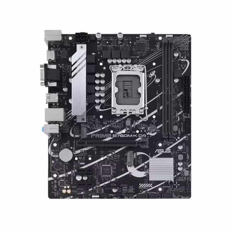 مادربرد ایسوس PRIME B760M-K D4 - فروشگاه کارما آی‌تی