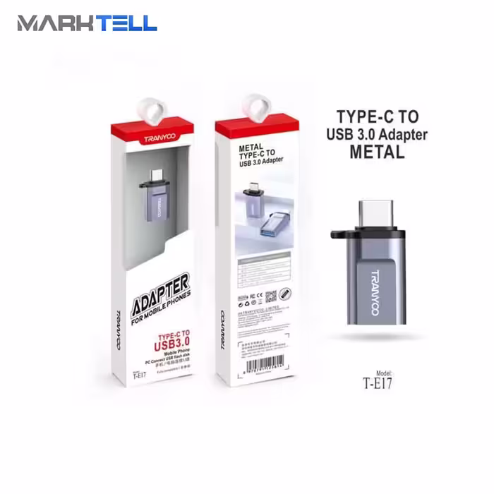 تبدیل USB3.0 به Type-C ترانیو مدل T-E17