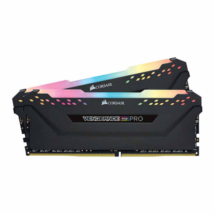خرید رم کورسیر RAM Corsair VENGEANCE RGB PRO 16GB 8GBx2 3600MHz CL18 با بهترین قیمت