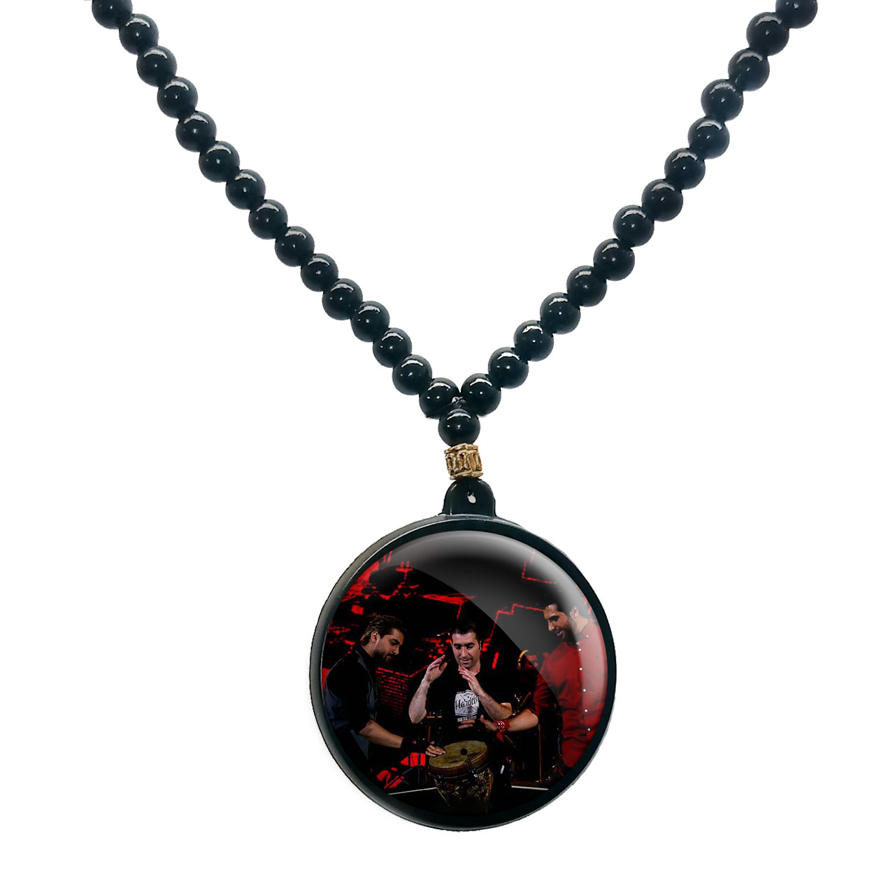 گردنبند پرمانه طرح ماکان بند کد pmd.8595مدل دو طرفه