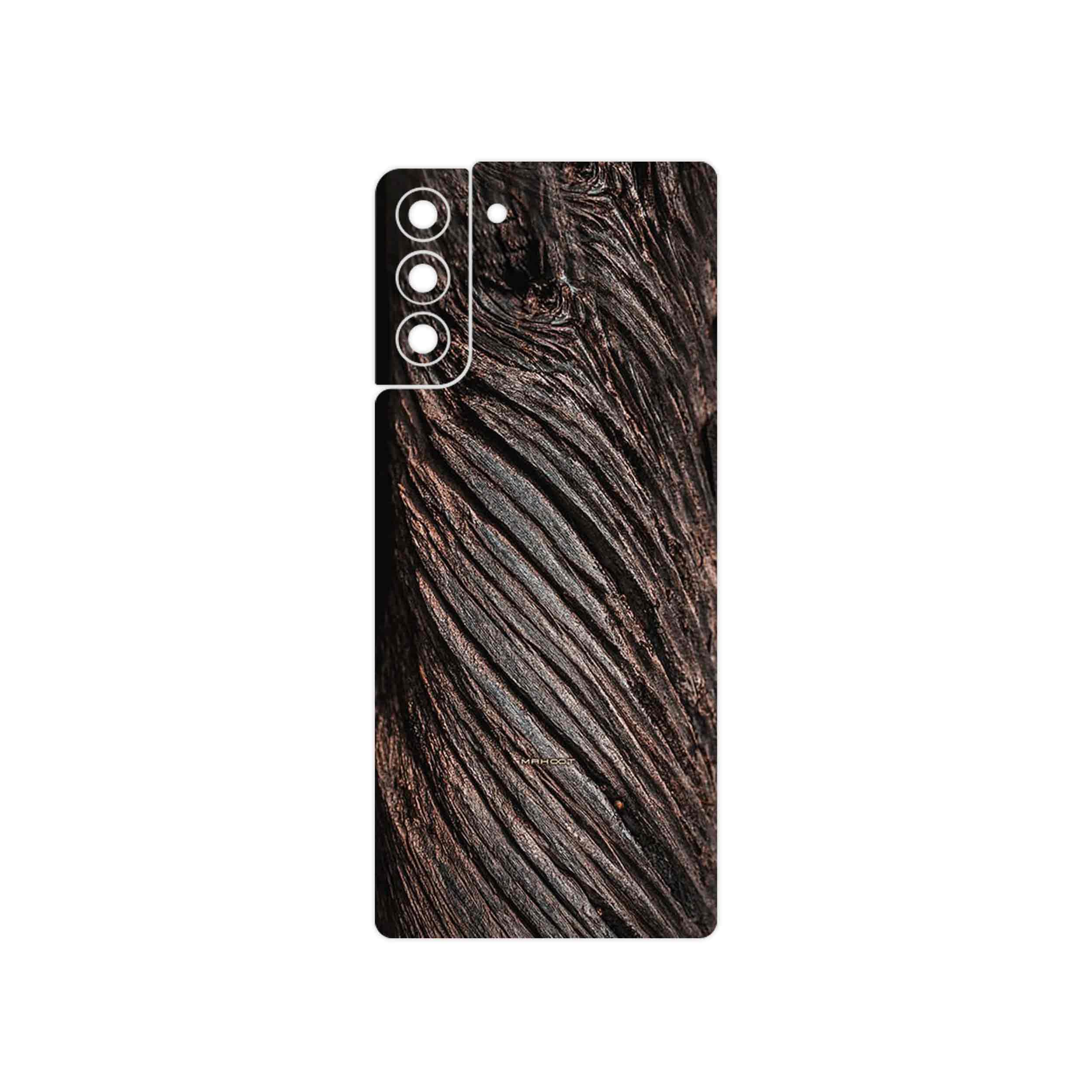برچسب پوششی ماهوت مدل Wood Texture 9 مناسب برای گوشی موبایل سامسونگ Galaxy S21 Plus 5G