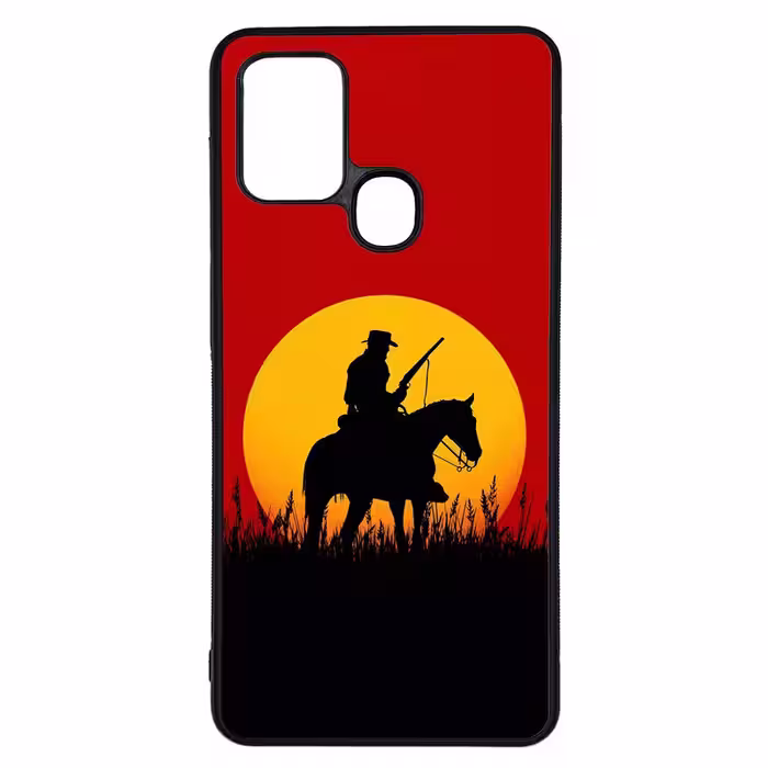 کاور طرح Red Dead کد G-204 مناسب برای گوشی موبایل سامسونگ Galaxy A21s | دیجی قاب دونی