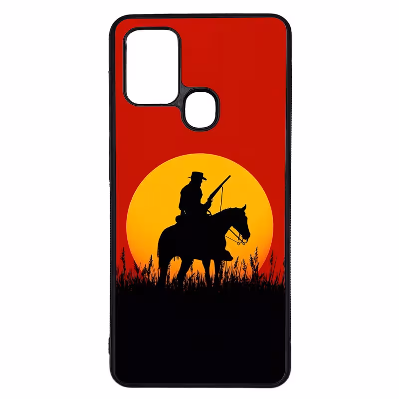 کاور طرح Red Dead کد G-204 مناسب برای گوشی موبایل سامسونگ Galaxy A21s | دیجی قاب دونی