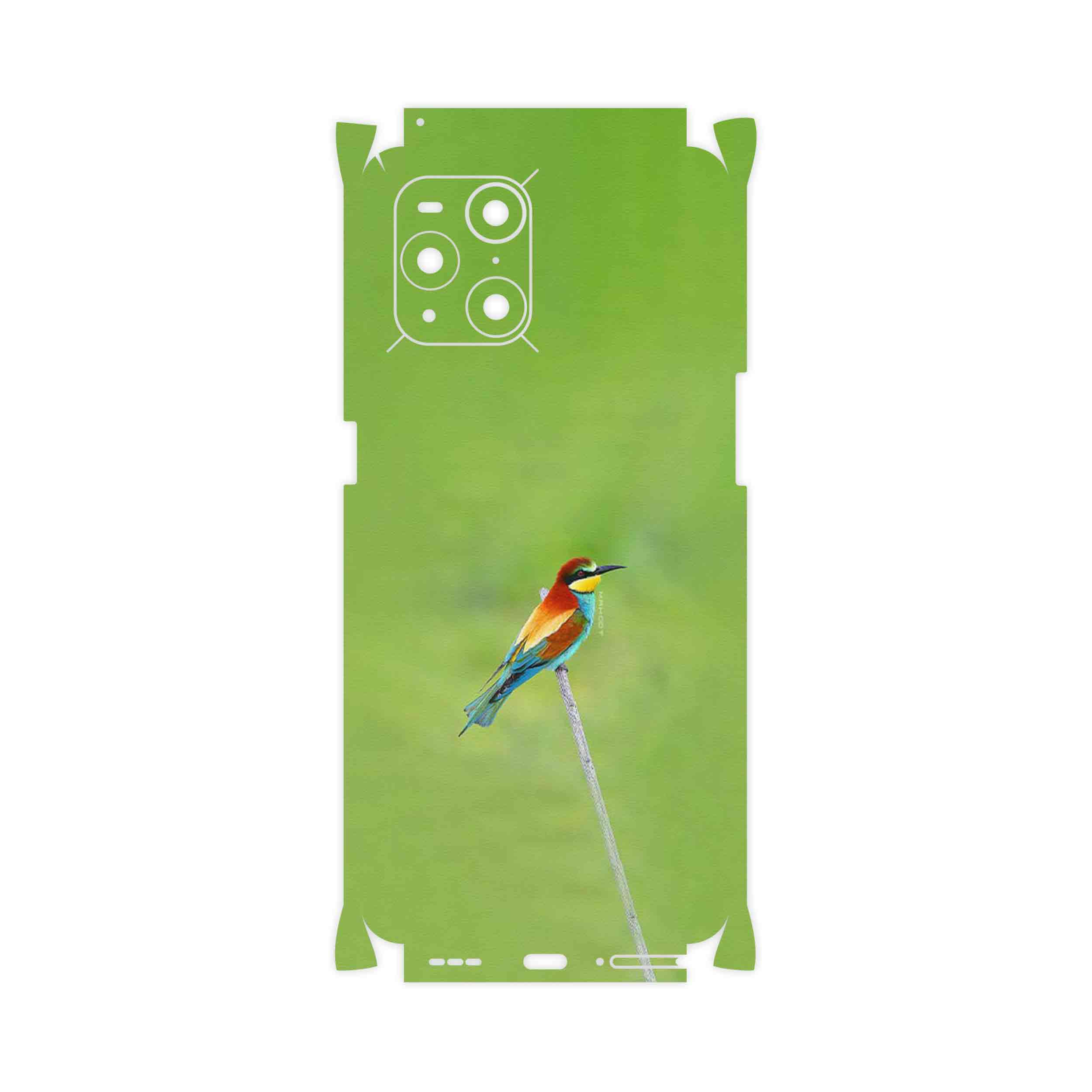 برچسب پوششی ماهوت مدل European bee-eater-FullSkin مناسب برای گوشی موبایل اپو Find X3 Pro