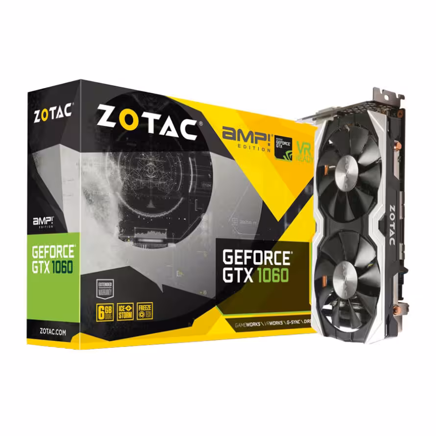 کارت گرافیک زوتاک GTX 1060 AMP! Edition 6GB