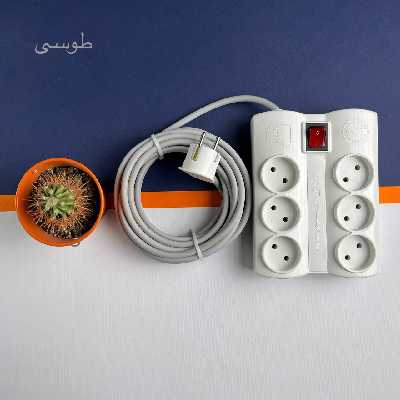 چندراهی برق کاوه مدل MR.6.KV.215.60M طول 60 متر