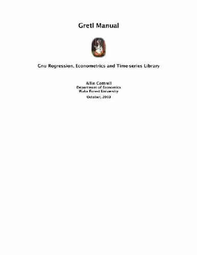 خرید و دانلود نسخه کامل کتاب GNU Regression Testing Lab manual