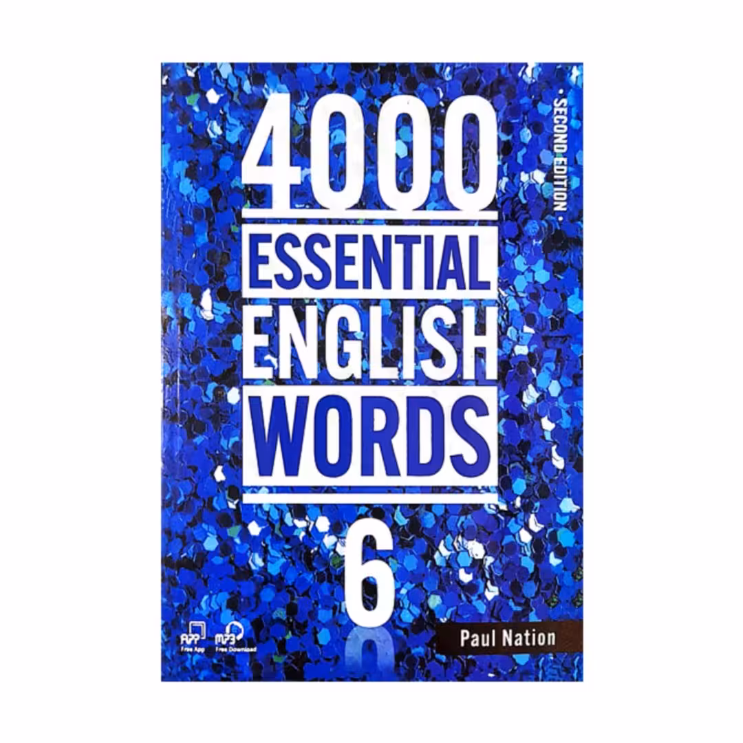کتاب 4000Essential English Words 6 ویرایش دوم اثر Paul Nation انتشارات Compass وزیری