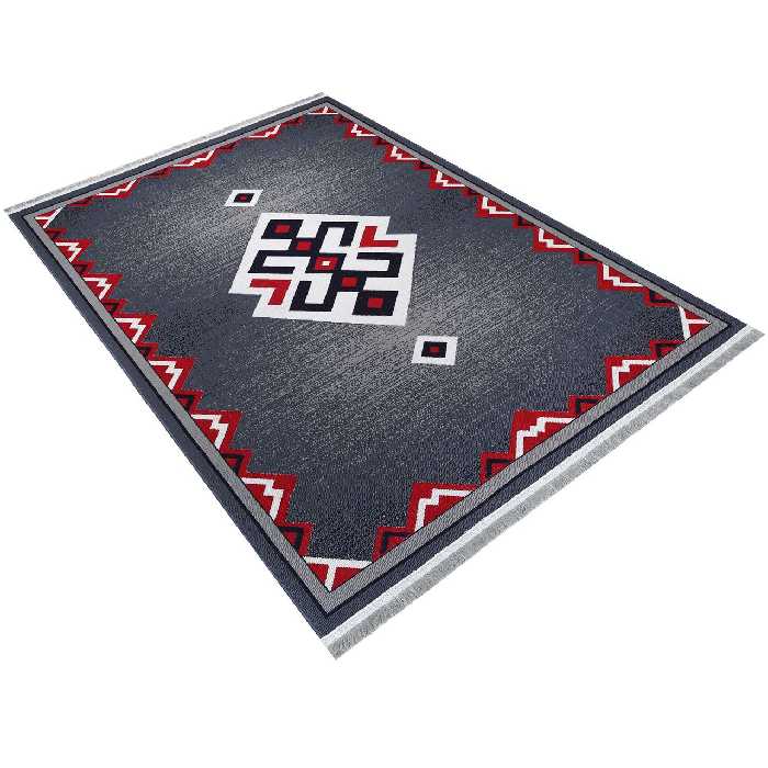 گلیم ماشینی دنیای فرش مدل محراب کد 28