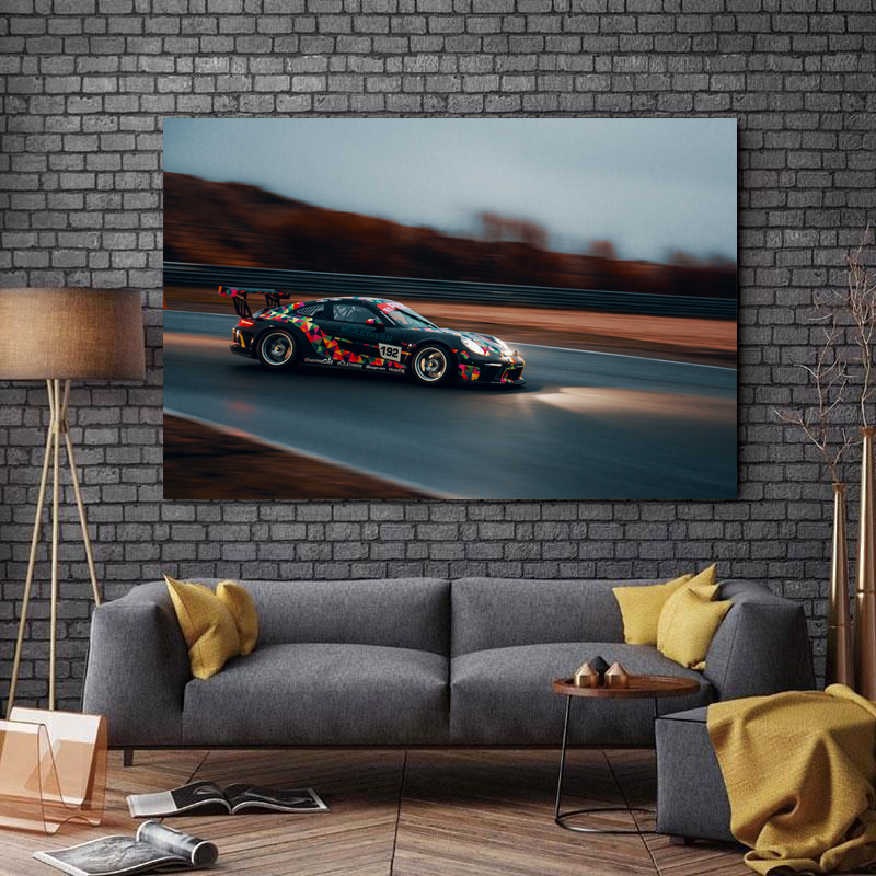 تابلو شاسی طرح ماشین مدل پورشه کد 771