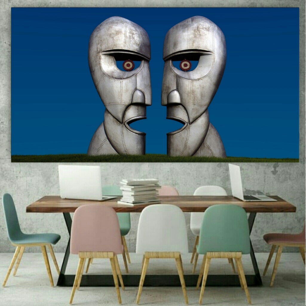 تابلو بوم طرح چهره مدل کوبیسم کد AR8540