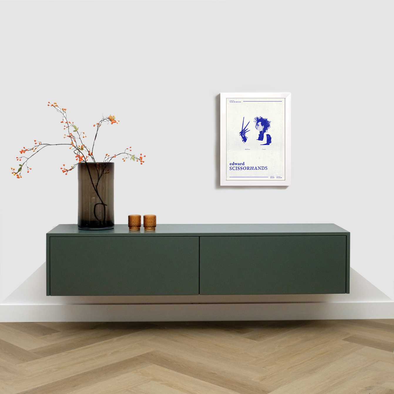 تابلو مدل فیلم ادوارد دست قیچی edward scissorhands W374