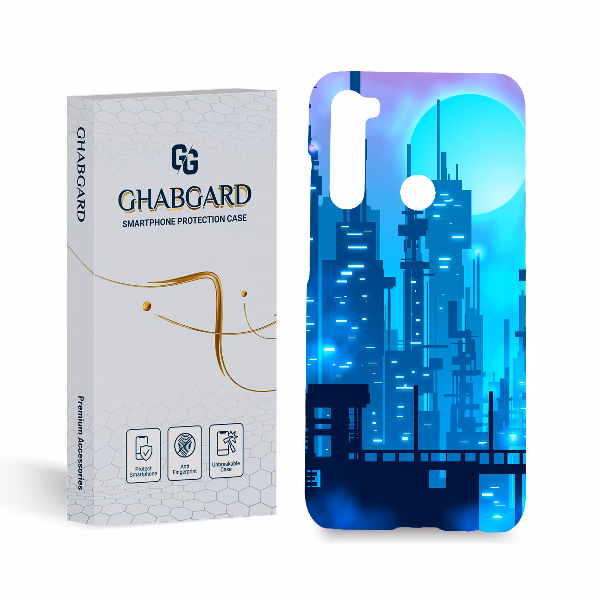 کاور قاب گارد مدل پسرانه مناسب برای گوشی موبایل شیائومی mi note8