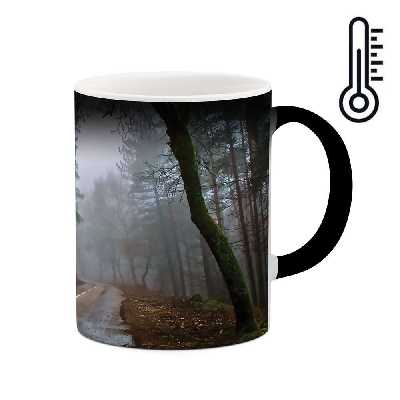 ماگ حرارتی طرح جاده جنگلی مدل mgh03833