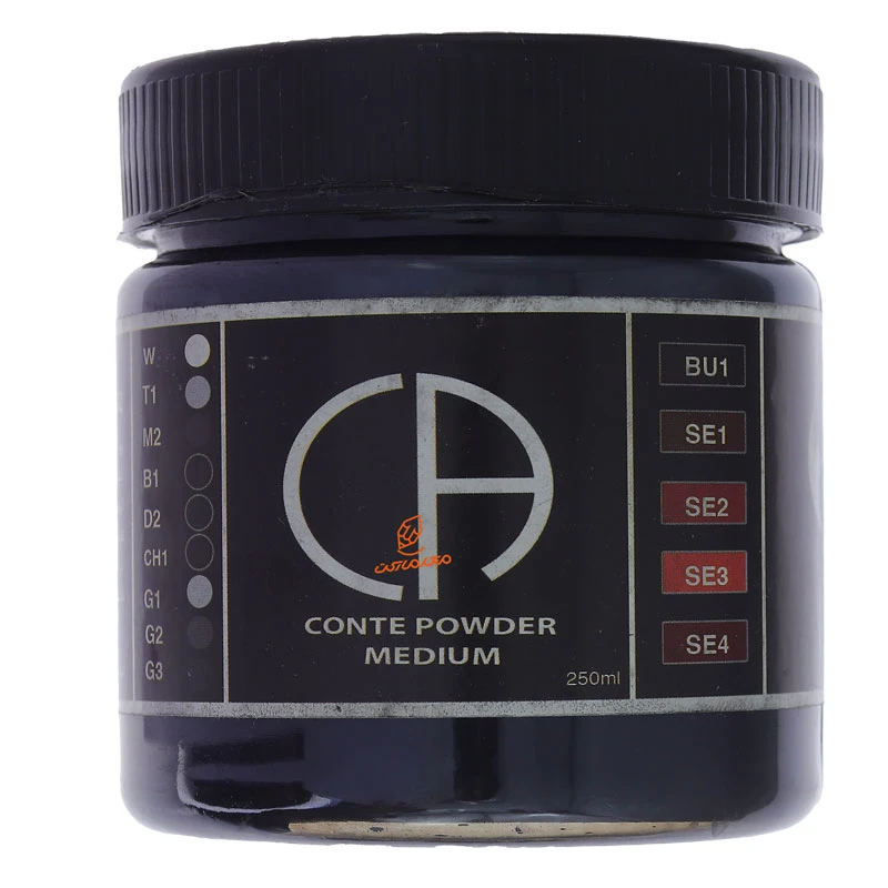 پودر کنته D2 مشکی مدیوم کلارک