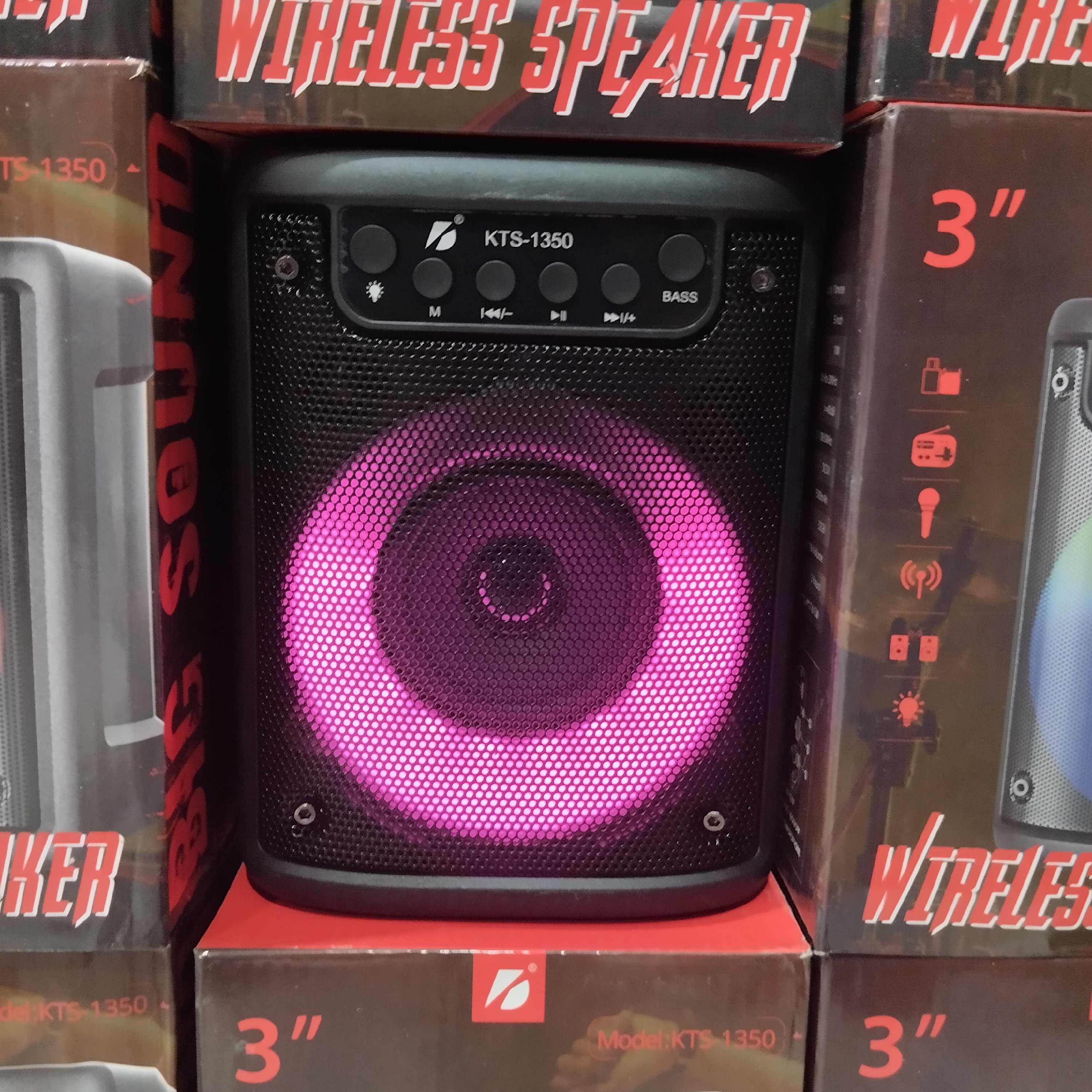 اسپیکر بلوتوثی کوچک قابل حمل مدل KTS-1350 | KTS1350