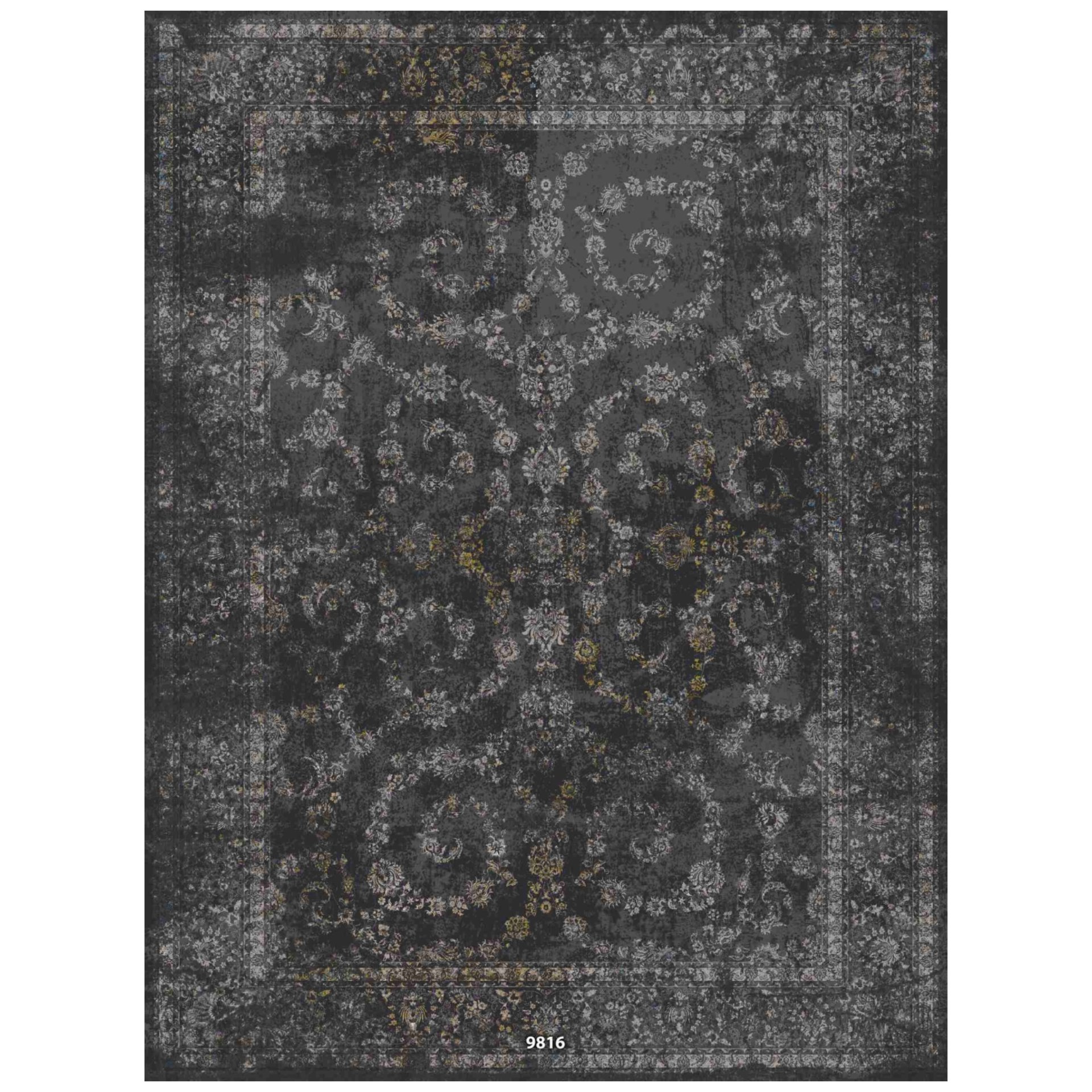 فرش وینتیج 12 متری 1200 شانه کد H9816