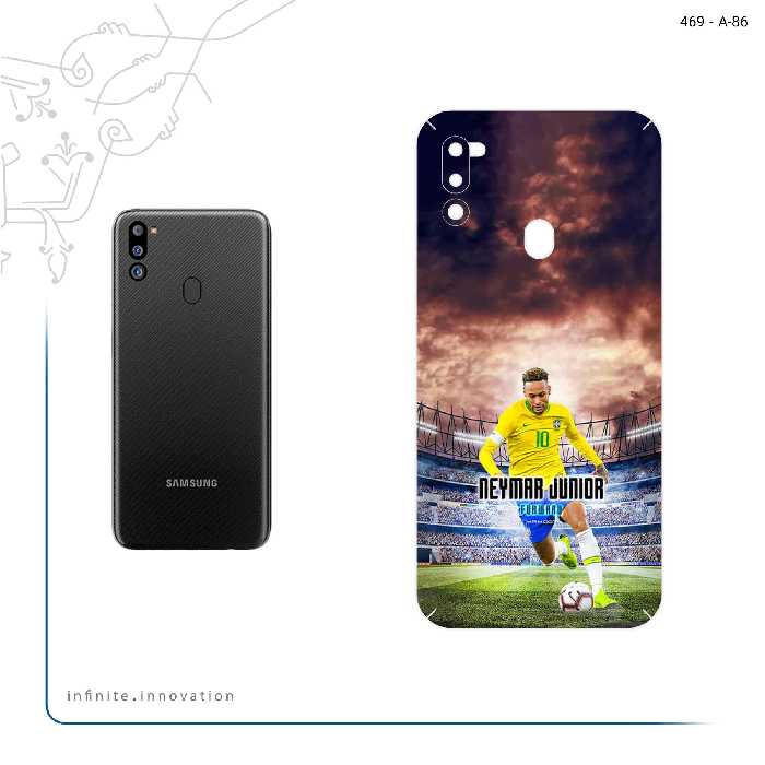 برچسب پوششی ماهوت مدل Neymar مناسب برای گوشی موبایل سامسونگ Galaxy M21 (2021) Edition