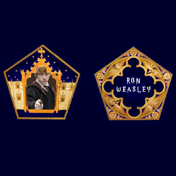 کارت شکلات قورباغه ای مدل رون ویزلی