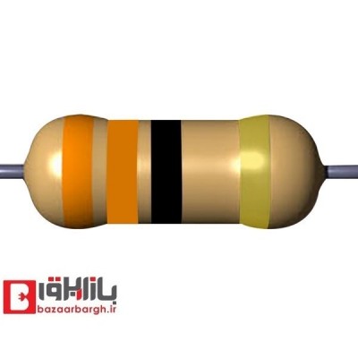 مقاومت 33 اهم 1/8 وات 5 درصد