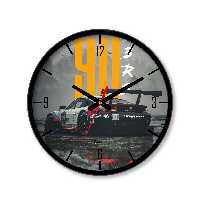 ساعت دیواری کوچک راویتا طرح ماشین پورشه 911 کد 3578