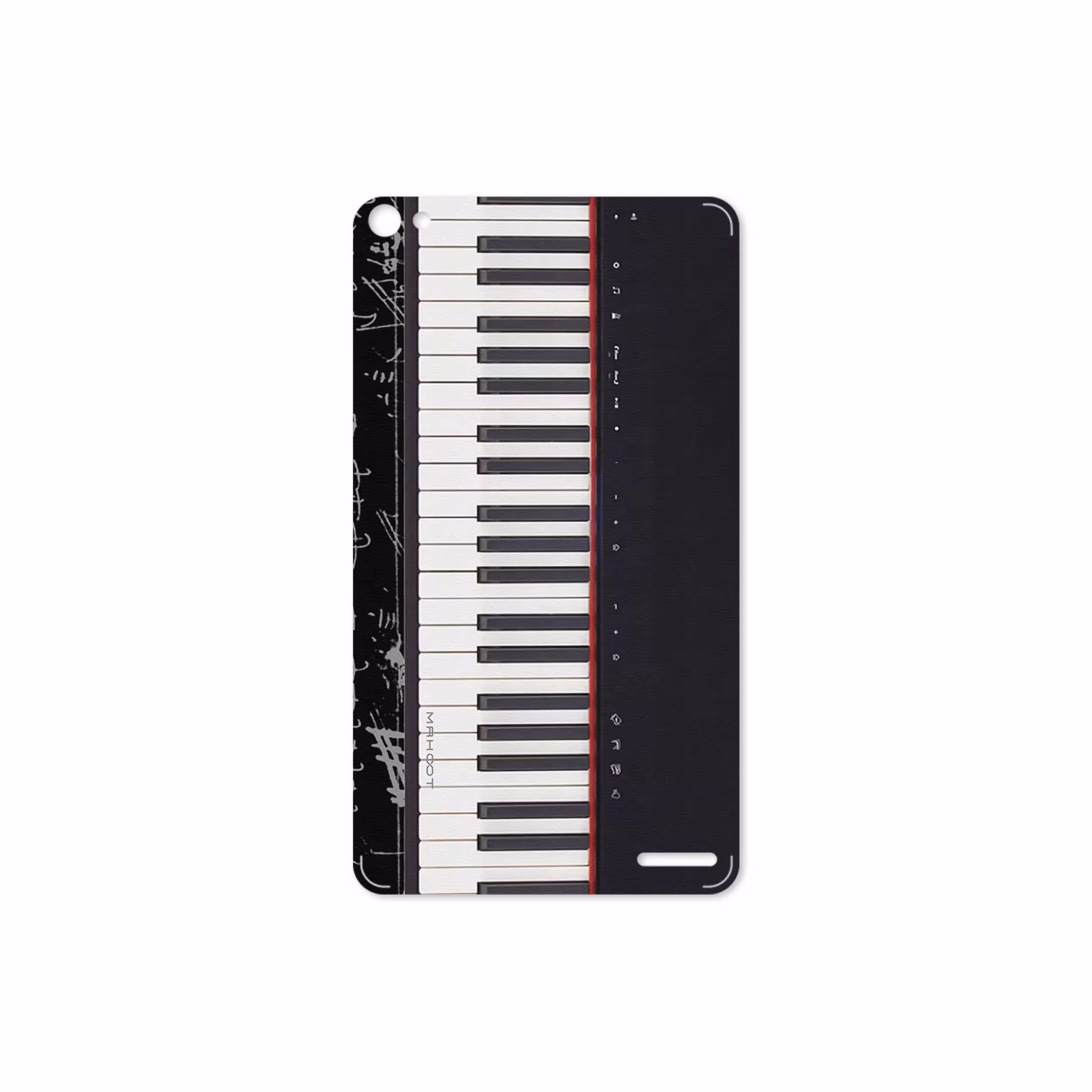 برچسب پوششی ماهوت مدل Piano-Instrument مناسب برای تبلت هوآوی Mediapad X2 2015