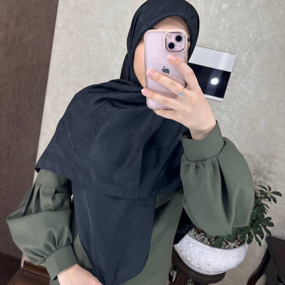 روسری مشکی زنانه محرمی ترک وارداتی