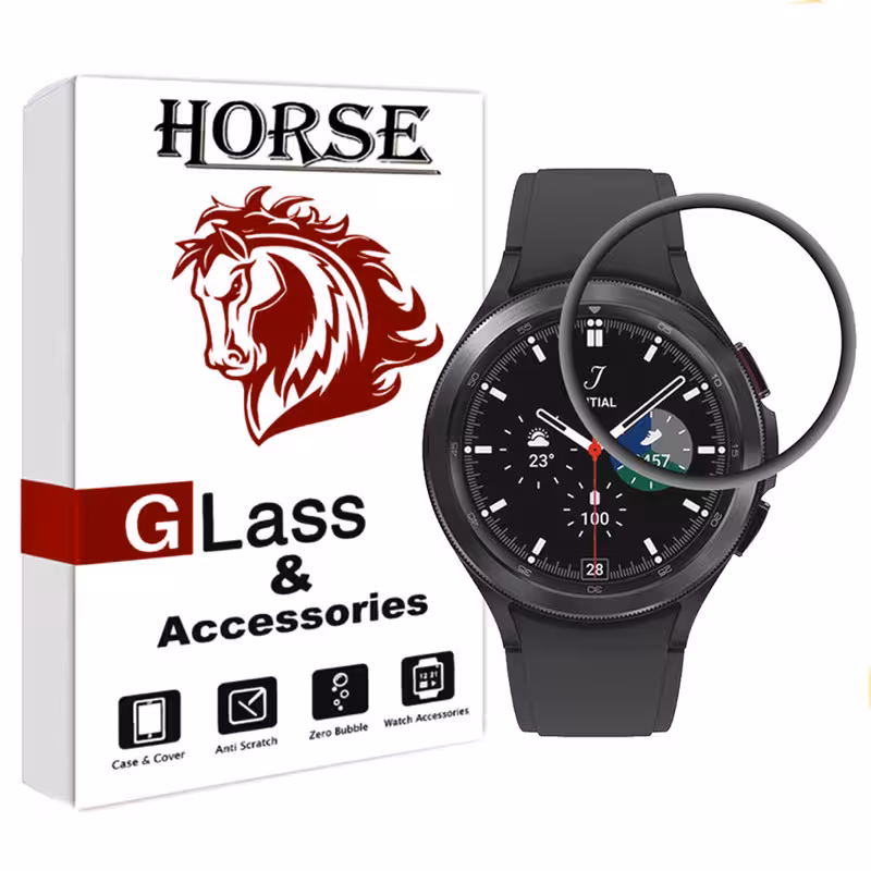 محافظ صفحه نمایش هورس مدل PMMAWH مناسب برای ساعت هوشمند سامسونگ Galaxy Watch 4 Classic 42 mm | کالا برتری