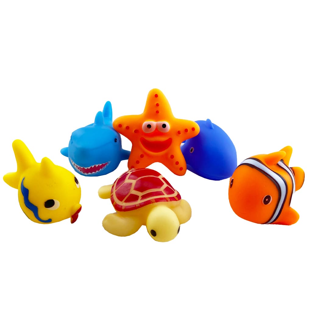 پوپت حمام 6 عددی ماهی نمو دریایی