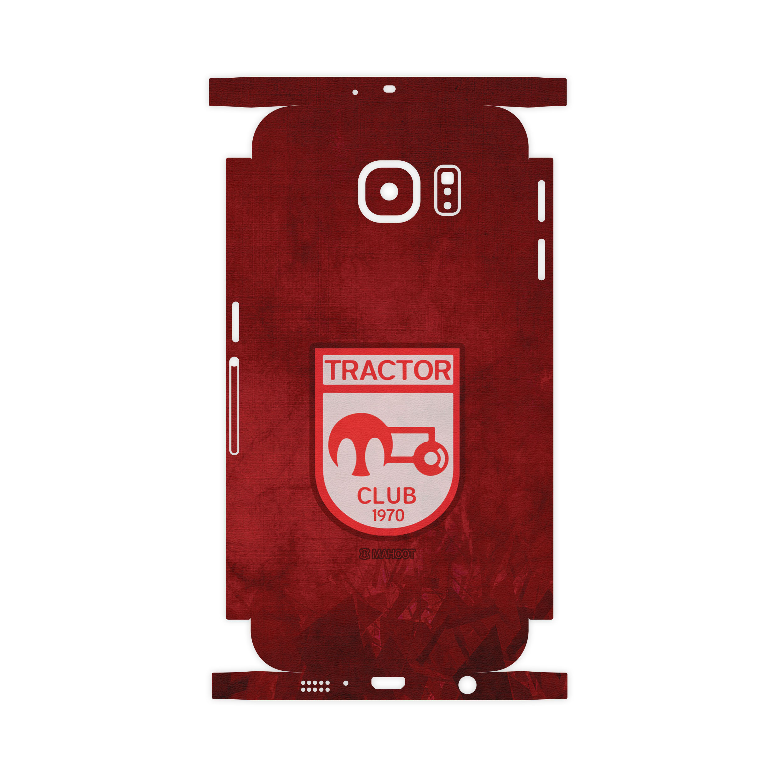 برچسب پوششی ماهوت مدل Tractor-FC-FullSkinمناسب برای گوشی موبایل سامسونگ Galaxy S6