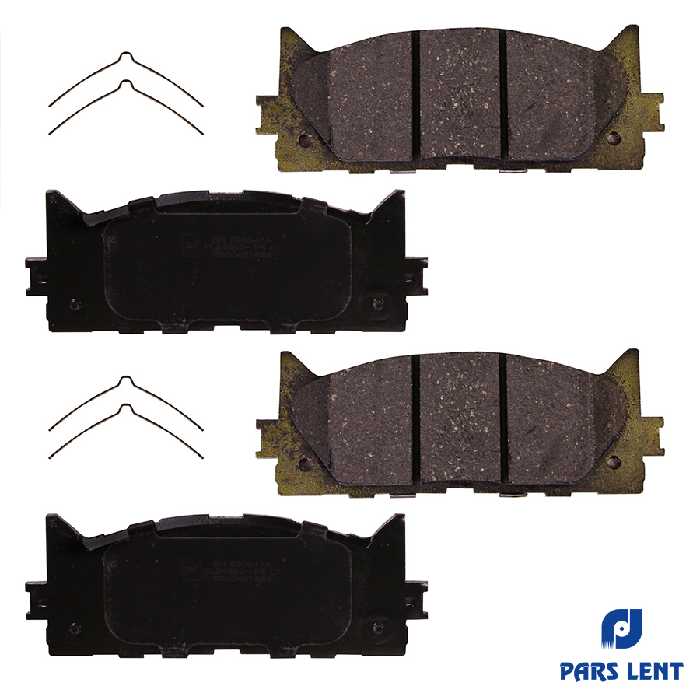 لنت ترمز جلو لنت پارس مدل PL24350 مناسب برای لکسوس ES350