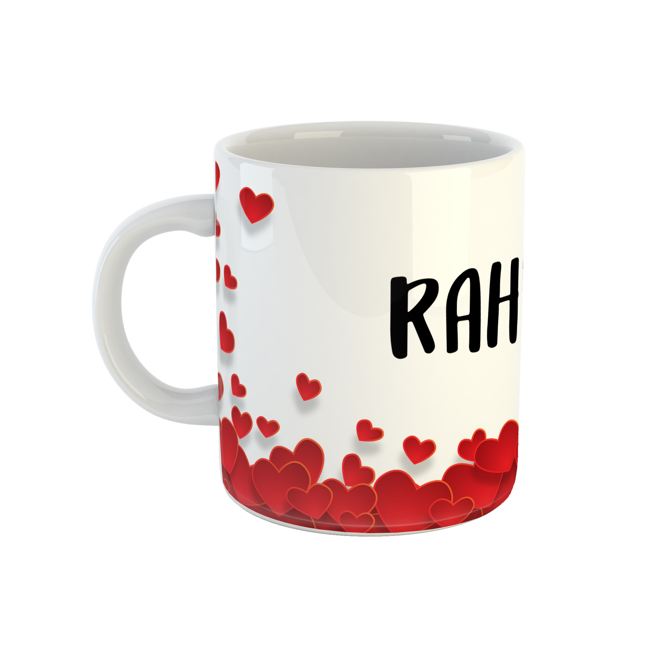 ماگ طرح قلب مدل راحیل