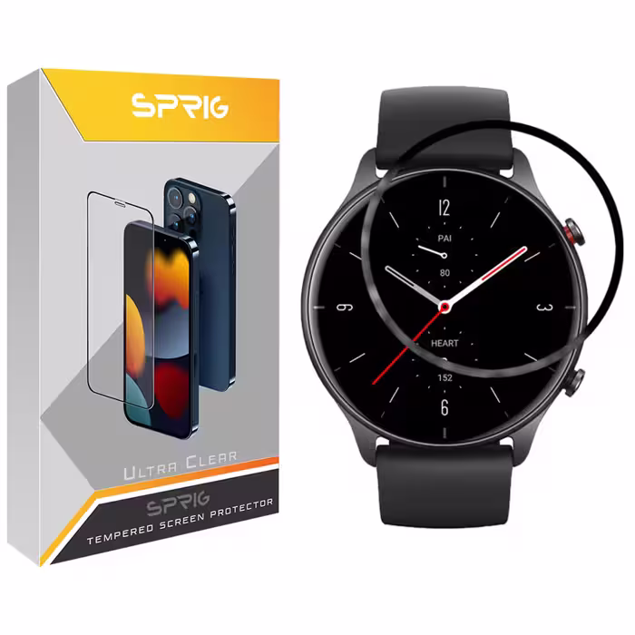 محافظ صفحه نمایش نانو اسپریگ مدل SPG مناسب برای ساعت هوشمند شیایومی امیزفیت GTR 2E
