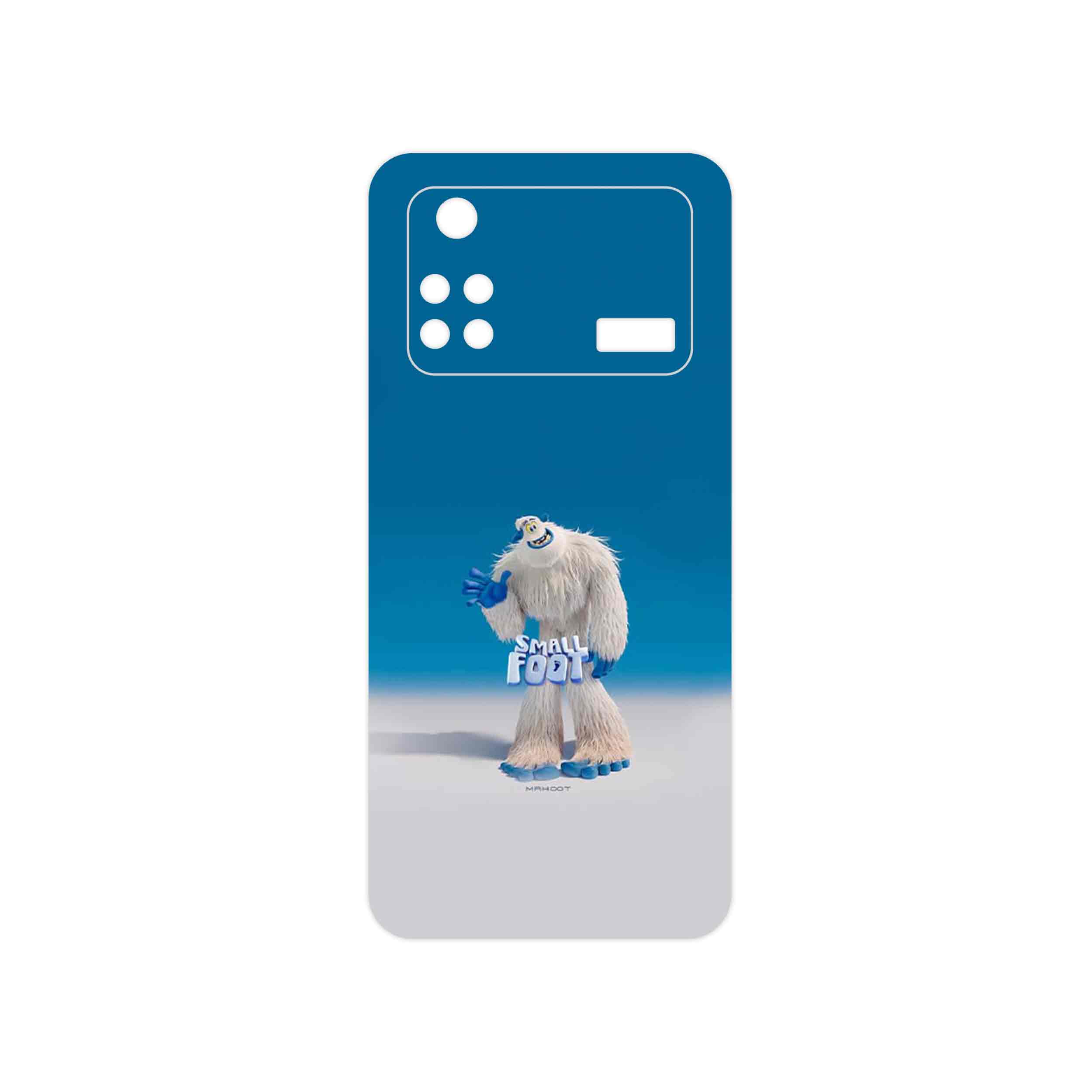 برچسب پوششی ماهوت مدل Smallfoot مناسب برای گوشی موبایل شیائومی Poco M4 Pro 4G