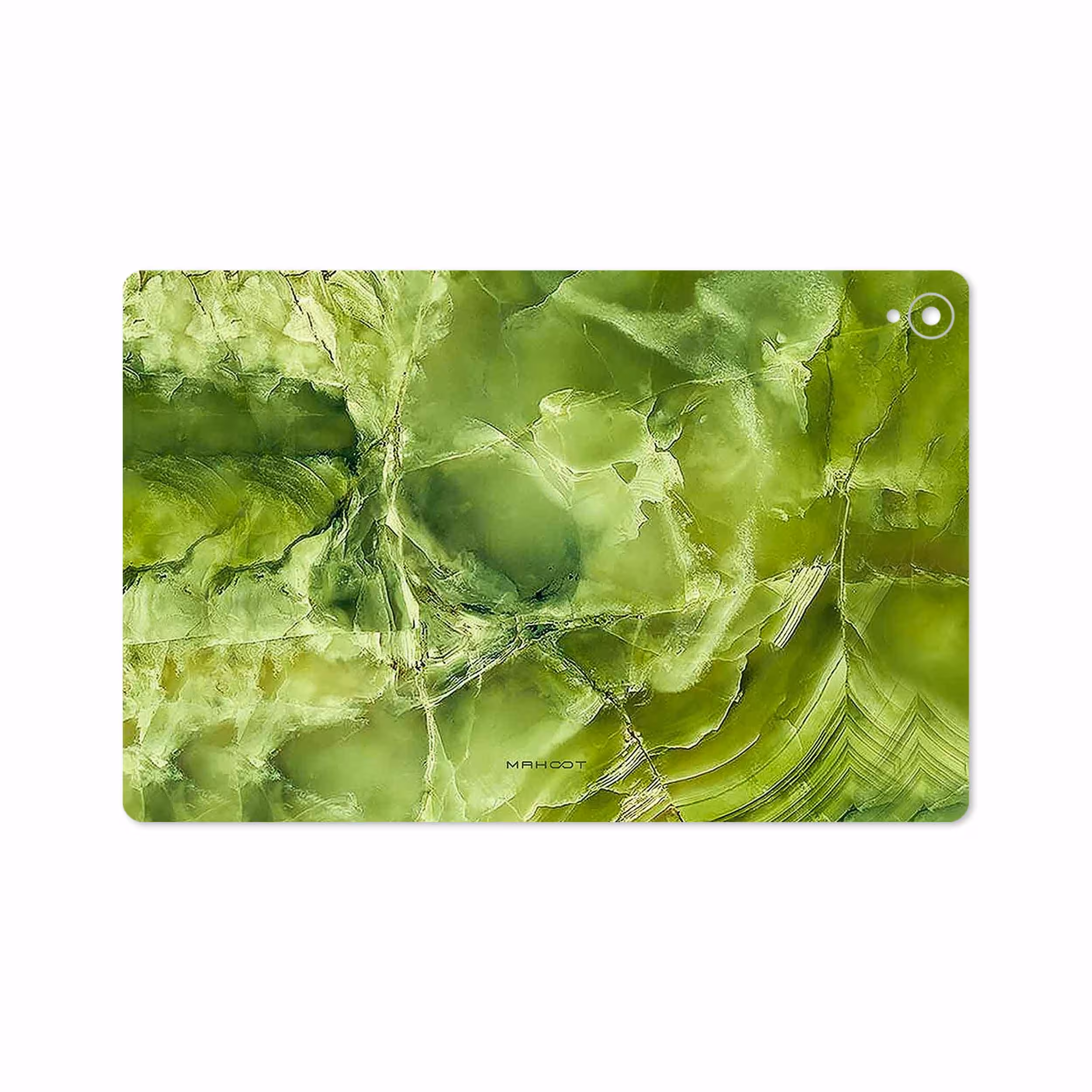 برچسب پوششی ماهوت مدل Green Crystal Marble مناسب برای تبلت هوآوی Mediapad M6 10.8 2019