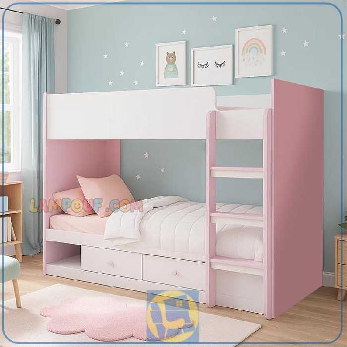 تخت خواب دو طبقه TBJ99