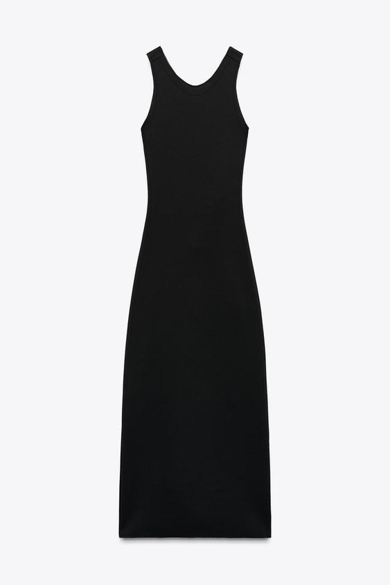 لباس بلند زنانه زارا STRETCH BODYCON DRESS WITH BUCKLE | تهران زارا TehranZara