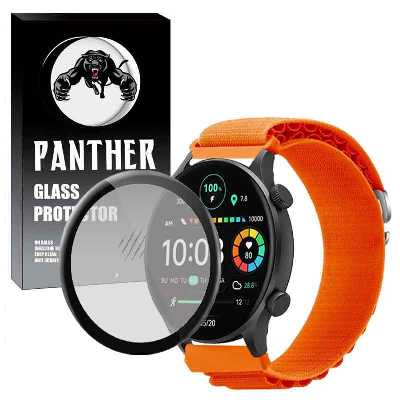 بند پنتر مدل LOOP ALPINE مناسب برای ساعت هوشمند هایلو Solar Plus RT3 به همراه محافظ صفحه نمایش