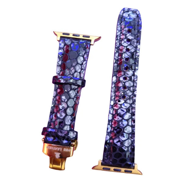 بند صنایع چرم پیری مدل P50 مناسب برای اپل واچ 42/44/45/49 میلیمتری
