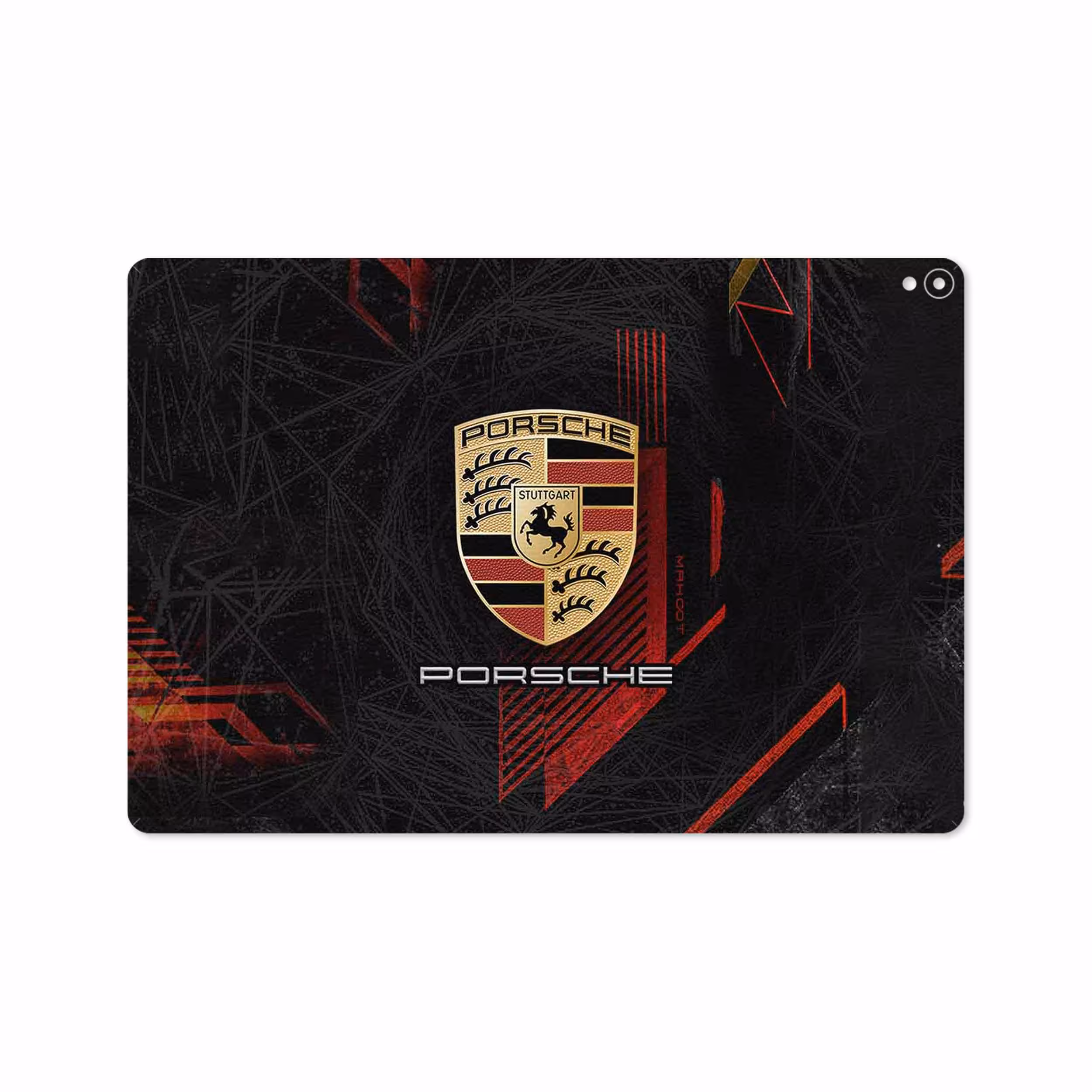 برچسب پوششی ماهوت مدل Porsche-Logo مناسب برای تبلت اپل iPad Pro 10.5 2017 A1701