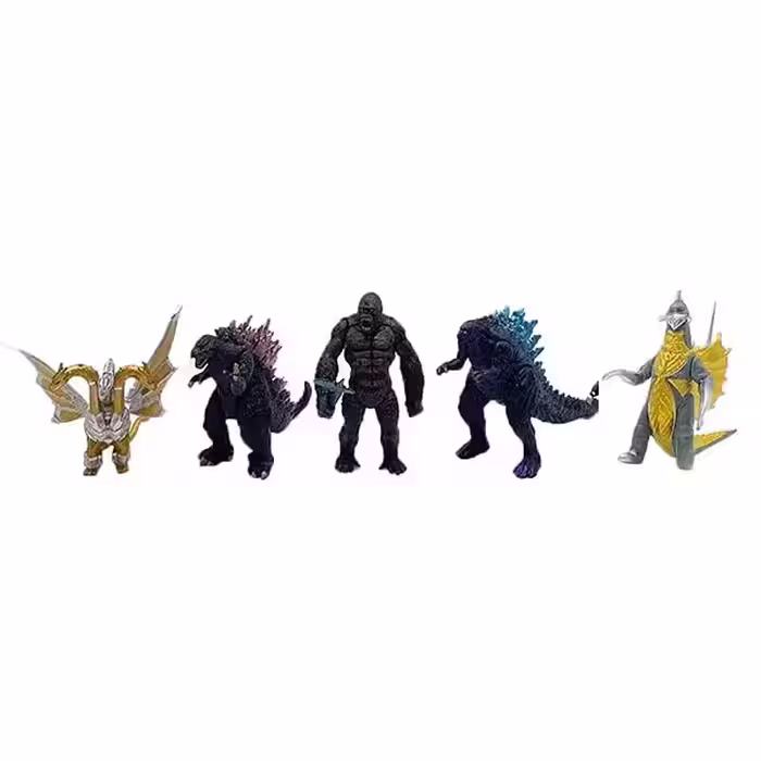 فیگور مدل Godzilla کد 2 بسته پنج  عددی 