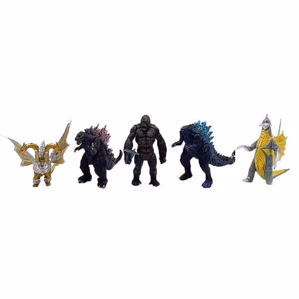 فیگور مدل Godzilla کد 2 بسته پنج  عددی 