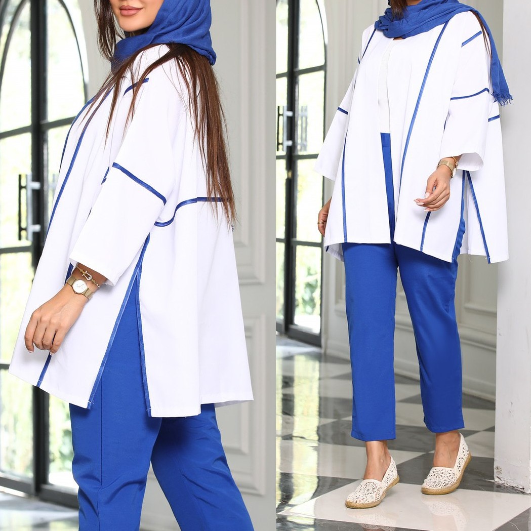 مانتو شلوار طرح اسپیوپی