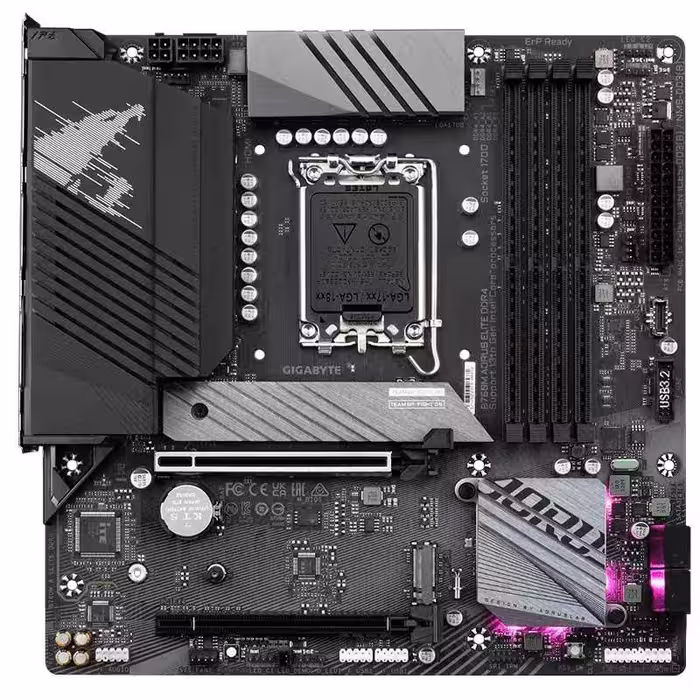 مادربرد گیگابایت B760M Aorus Elite rev.1.0 DDR4