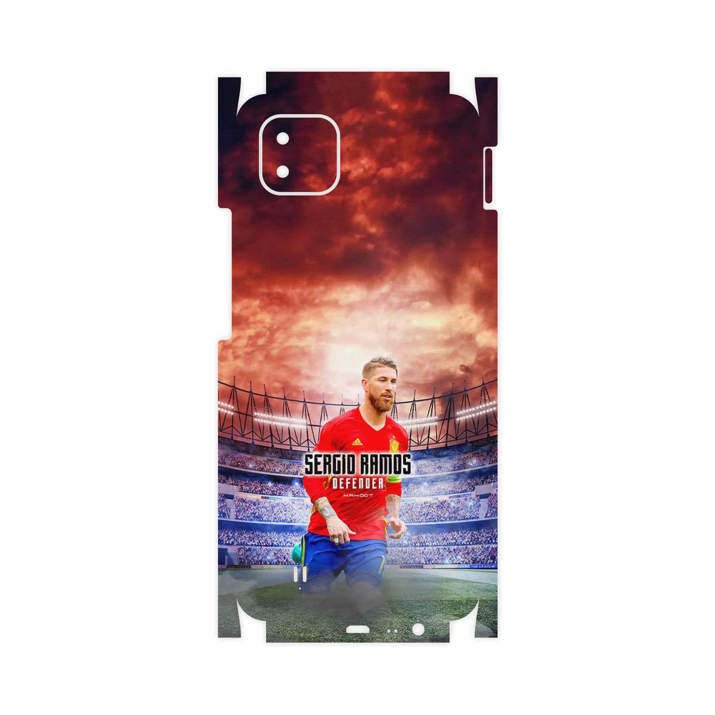 برچسب پوششی ماهوت مدل Sergio Ramos-FullSkin مناسب برای گوشی موبایل ریلمی C11 2021
