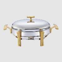 یونیک سوفله خوری طلایی خارجی بیضی 15 لیتری کد 3851