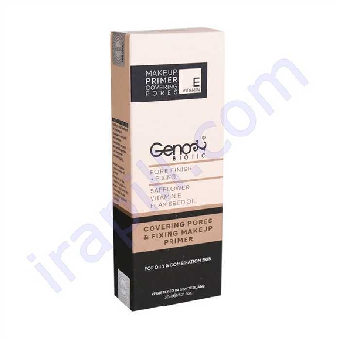 پرایمر صورت مخصوص پوست های چرب و مختلط ژنوبایوتیک 30 میلی لیتر