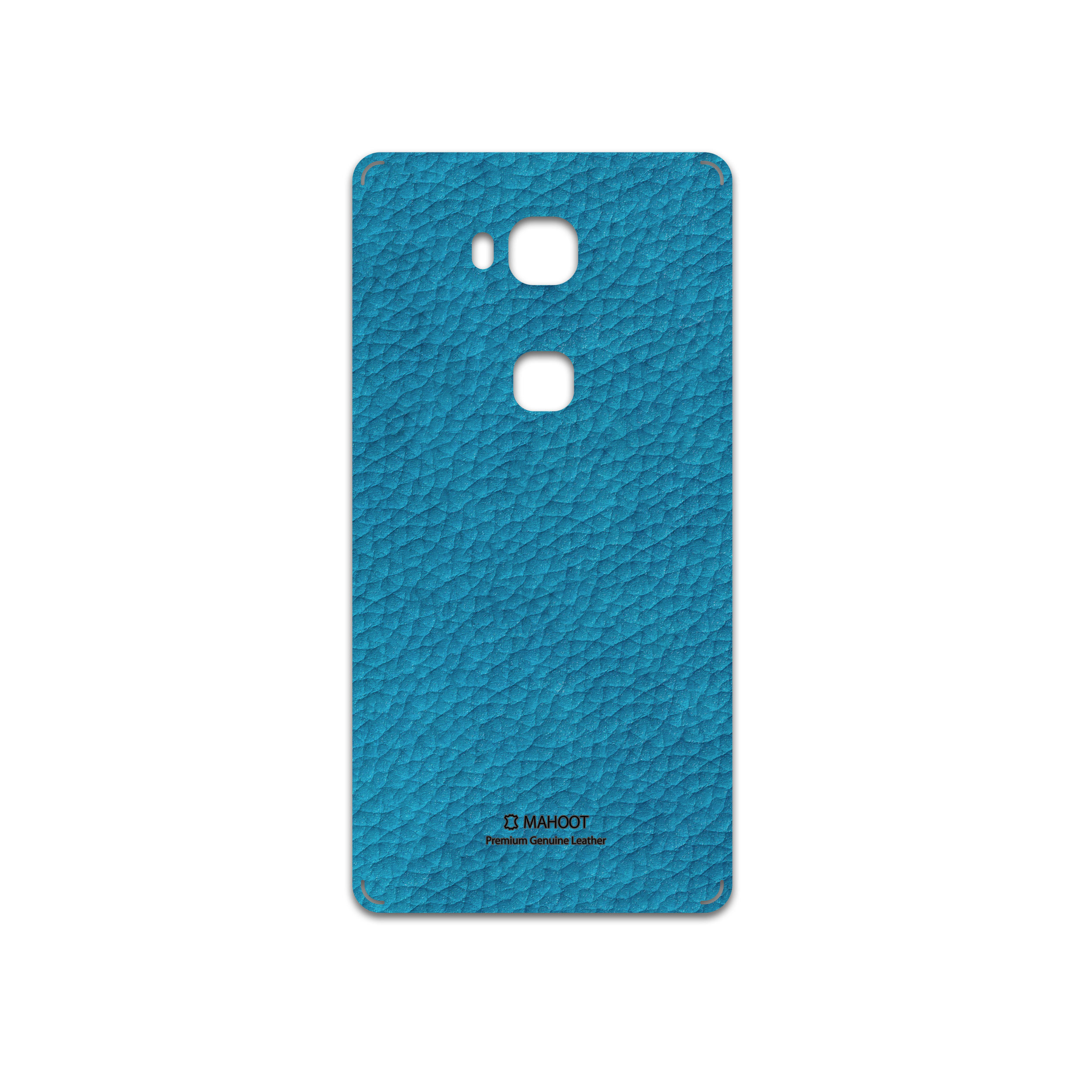 برچسب پوششی ماهوت مدل Blue-Leather مناسب برای گوشی موبایل آنر 5X