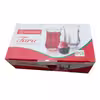 فنجان شیشه و بلور اصفهان مدل تارا بسته 6 عددی